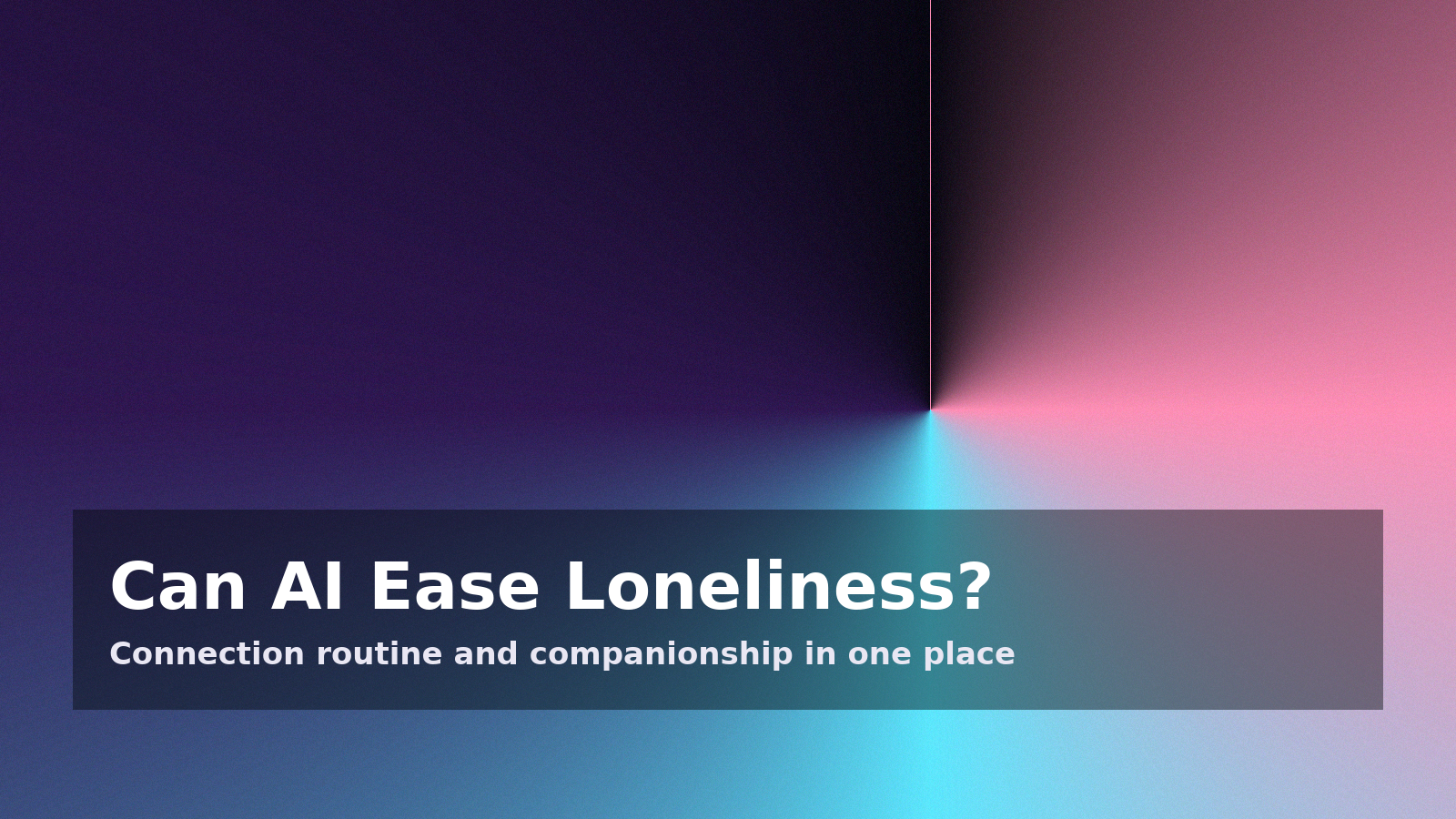 Glowing bridge of light connecting a solitary figure to a vibrant network, symbolizing hope