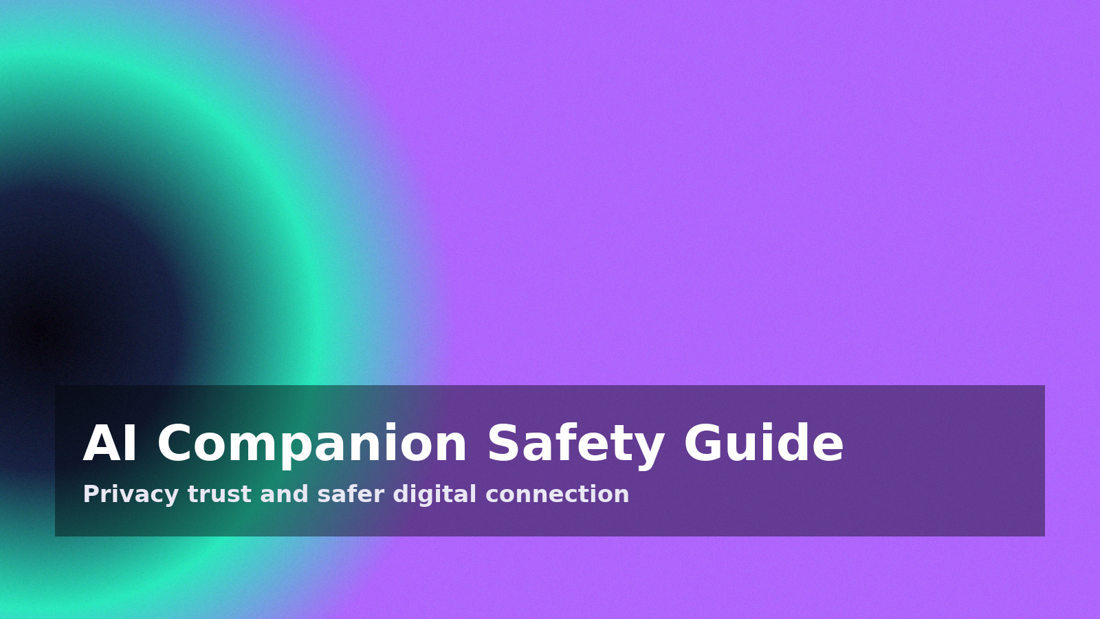 Secure digital shield interface protecting user data in AI companion app